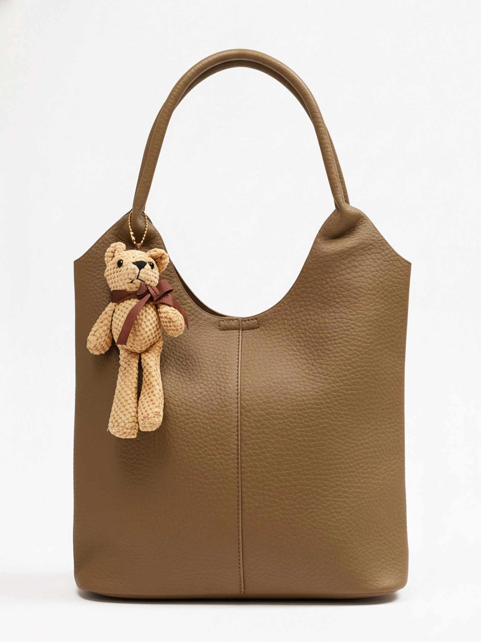 Сумка-шоппер с косметичкой и брелком в ассортименте